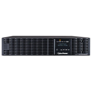 CyberPower OL1500RTXL2U Rack or Tower UPS, UL Rated, extendable LCD panel, 8x NEMA 5-15R, generator compatibility